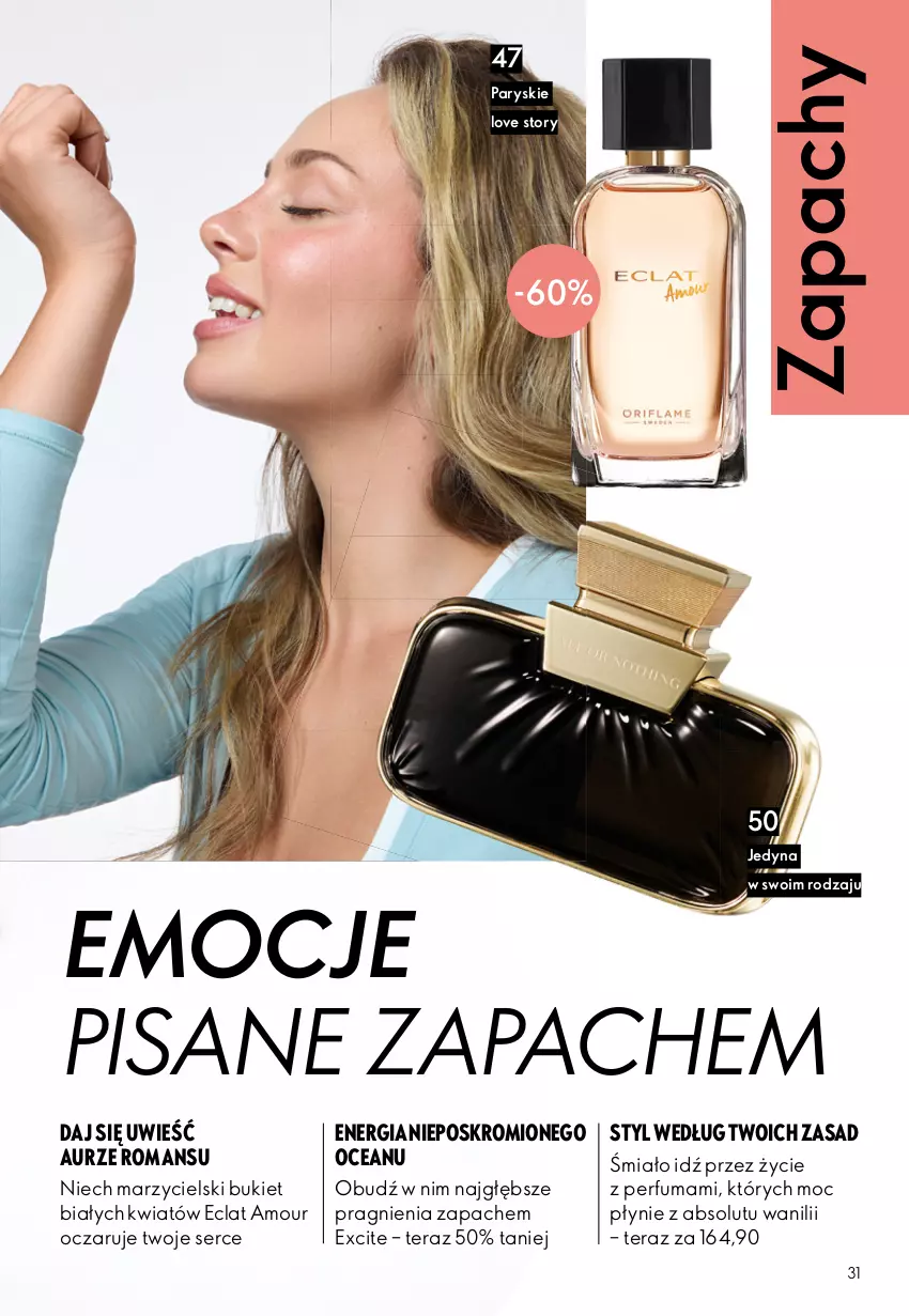 Gazetka promocyjna Oriflame - eKatalog 13 - ważna 09.09 do 29.09.2026 - strona 31 - produkty: Absolut, Bukiet, Eclat, Perfum, Ser, Tera