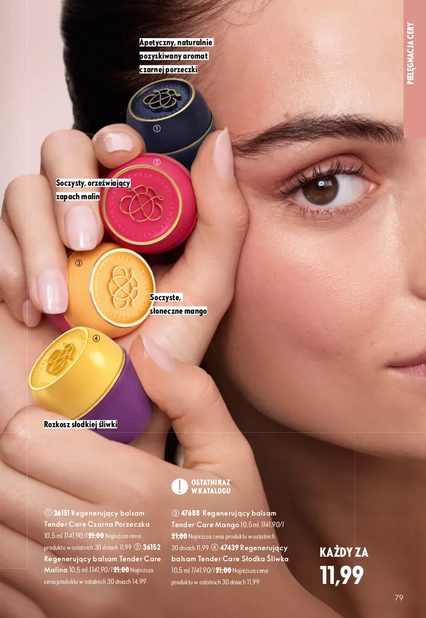 Gazetka promocyjna Oriflame - eKatalog 13 - ważna 09.09 do 29.09.2026 - strona 79 - produkty: Kosz, Mango, Por, Tender Care