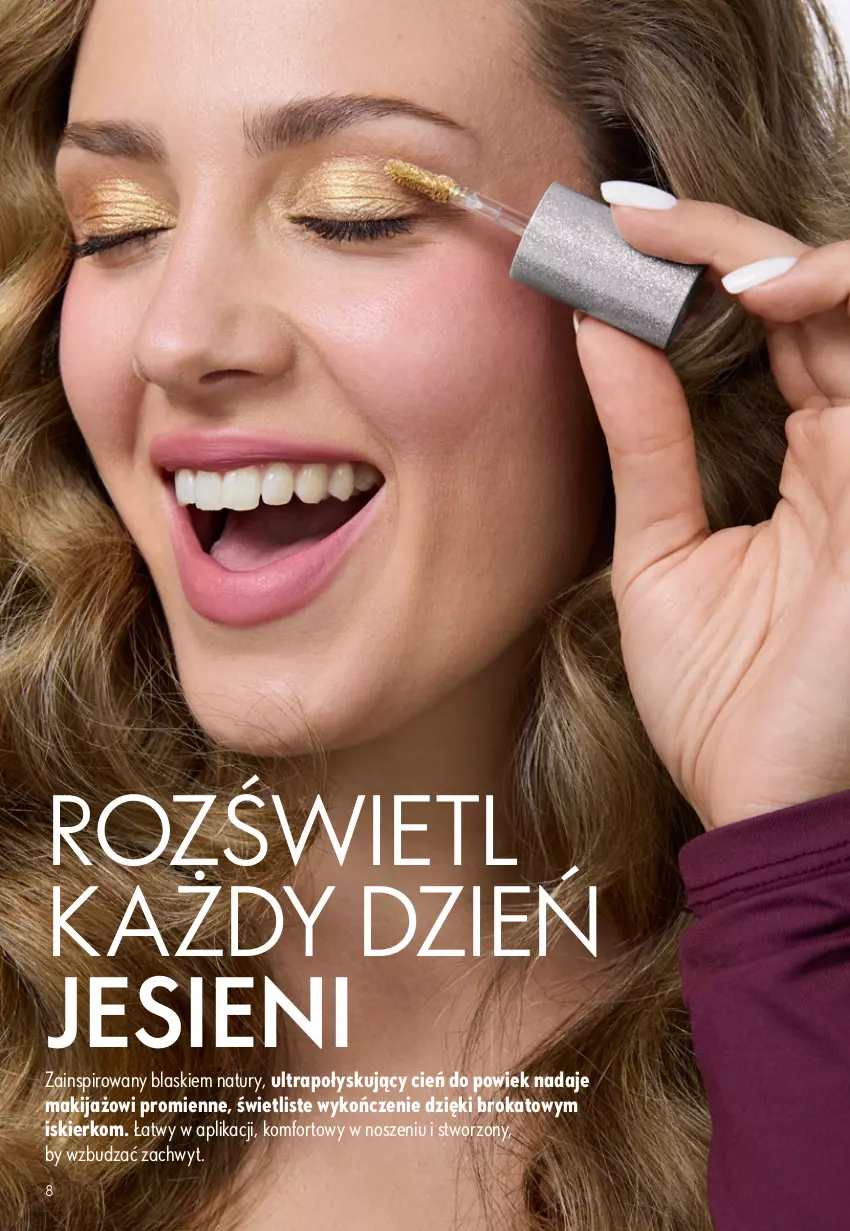 Gazetka promocyjna Oriflame - eKatalog 13 - ważna 09.09 do 29.09.2026 - strona 8 - produkty: Cień, Makijaż