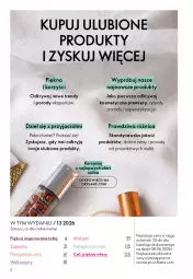 Gazetka promocyjna Oriflame - eKatalog 13 - Gazetka - ważna od 29.09 do 29.09.2026 - strona 2 - produkty: Makijaż, Por, Koc, Oriflame