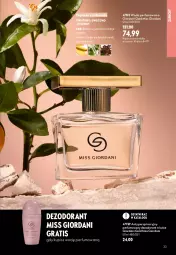 Gazetka promocyjna Oriflame - eKatalog 13 - Gazetka - ważna od 29.09 do 29.09.2026 - strona 33 - produkty: Woda perfumowana, Miss Giordani, Sok, Gra, Dezodorant, Perfum, Giordani Gold, Pieprz, Woda, Mango