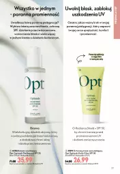Gazetka promocyjna Oriflame - eKatalog 13 - Gazetka - ważna od 29.09 do 29.09.2026 - strona 77 - produkty: Por, Optima, Ochronny krem, Optimals