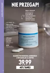 Gazetka promocyjna Oriflame - eKatalog 13 - Gazetka - ważna od 29.09 do 29.09.2026 - strona 90 - produkty: Tablet, Wagi, Magnez