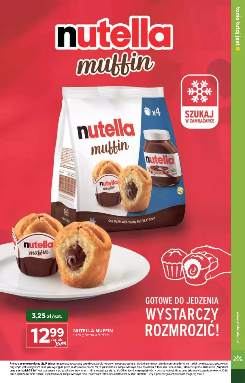 Gazetka promocyjna Stokrotka - Supermarket - ważna 12.02 do 18.02.2026 - strona 31 - produkty: Ferrero, Mięso, Nutella, Optima, Owoce, Warzywa