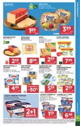 Gazetka promocyjna Stokrotka - Supermarket - Gazetka - ważna od 18.02 do 18.02.2026 - strona 19 - produkty: Mozzarella, Ser topiony, Warzywa, Top, Ser, Gin, Gra, Smakowita, Ementaler, Danone, Twaróg, Panna cotta, Piątnica, Zott, Bell, Jogurt, Mlekovita, Twix, Serek homogenizowany, Serek, Optima, Hochland, Galbani, Fanta, Owoce, Bella, Gouda, Flora, Jogobella, Kasia, Mięso, Mleko, Fa