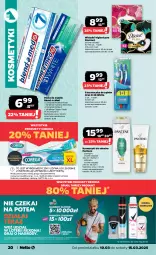 Gazetka promocyjna Netto - Od Poniedziałku - Gazetka - ważna od 15.03 do 15.03.2025 - strona 20 - produkty: Corega, Pantene, Rexona, Szczoteczka do zębów, Pasta do zębów, Discreet, Szampon, Odżywka, Wkładki, Blend-a-Med, Szczoteczka