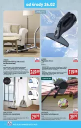 Gazetka promocyjna Aldi - Artykuły przemysłowe i tekstylia - Gazetka - ważna od 01.03 do 01.03.2025 - strona 4 - produkty: Piec, Teleskop, Odkurzacz, Top, Sok, Przewód, Odkurzacze, Myjka do okien, Szczotka, Szufelka, Miotła, Akumulator