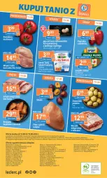 Gazetka promocyjna E Leclerc - Gazetka - ważna od 19.08 do 19.08.2024 - strona 12 - produkty: Top, Sos, Ser, Por, Gra, Papier, Jaja, Szal, Kosz, Ziemniaki, Serek, Schab wieprzowy, Sport, Stock, Olej, Mięso, Mleko