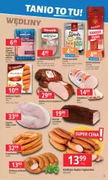 Gazetka promocyjna E Leclerc - Gazetka - ważna od 19.08 do 19.08.2024 - strona 5 - produkty: Kurczak, Polędwica, Sok, Sokołów, Parówki, Szynka, Boczek, Kabanos, Kiełbasa, Olewnik, Kiełbasa śląska