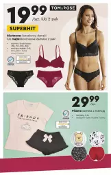 Gazetka promocyjna Biedronka - Okazje tygodnia - Gazetka - ważna od 17.03 do 17.03.2021 - strona 20 - produkty: Majtki, Biustonosz, Piżama, Fa