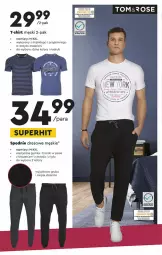 Gazetka promocyjna Biedronka - Okazje tygodnia - Gazetka - ważna od 17.03 do 17.03.2021 - strona 22 - produkty: T-shirt, Dres, Spodnie, Spodnie dresowe