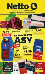 Gazetka promocyjna Netto - Artykuły spożywcze - Gazetka - ważna od 12.10 do 12.10.2022 - strona 1 - produkty: Mozzarella, Polędwica, Pepsi max, Kawa ziarnista, Prosciutto, Mirinda, Kawa, LEGO, Szynka, Pepsi, Lavazza, Mintaj, Wino