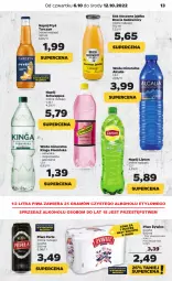 Gazetka promocyjna Netto - Artykuły spożywcze - Gazetka - ważna od 12.10 do 12.10.2022 - strona 13 - produkty: Piwa, Piwo, Sok, Gra, Perła, Schweppes, Lipton, Woda mineralna, Woda, Napój
