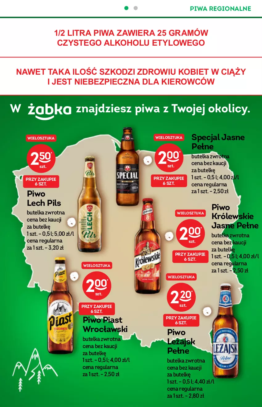 Gazetka promocyjna Żabka - ważna 13.10 do 31.10.2021 - strona 22 - produkty: Gra, Królewski, Piast, Piec, Piwa, Piwo