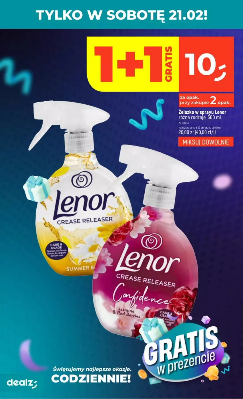Gazetka promocyjna Dealz - GRATIS W PREZENCIE - ważna 19.02 do 25.02.2026 - strona 4 - produkty: Lenor