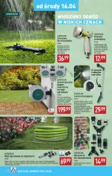 Gazetka promocyjna Aldi - Artykuły przemysłowe i tekstylia - Gazetka - ważna od 16.04 do 16.04.2025 - strona 8 - produkty: Sok, Por, Pistolet, Ogród, LG