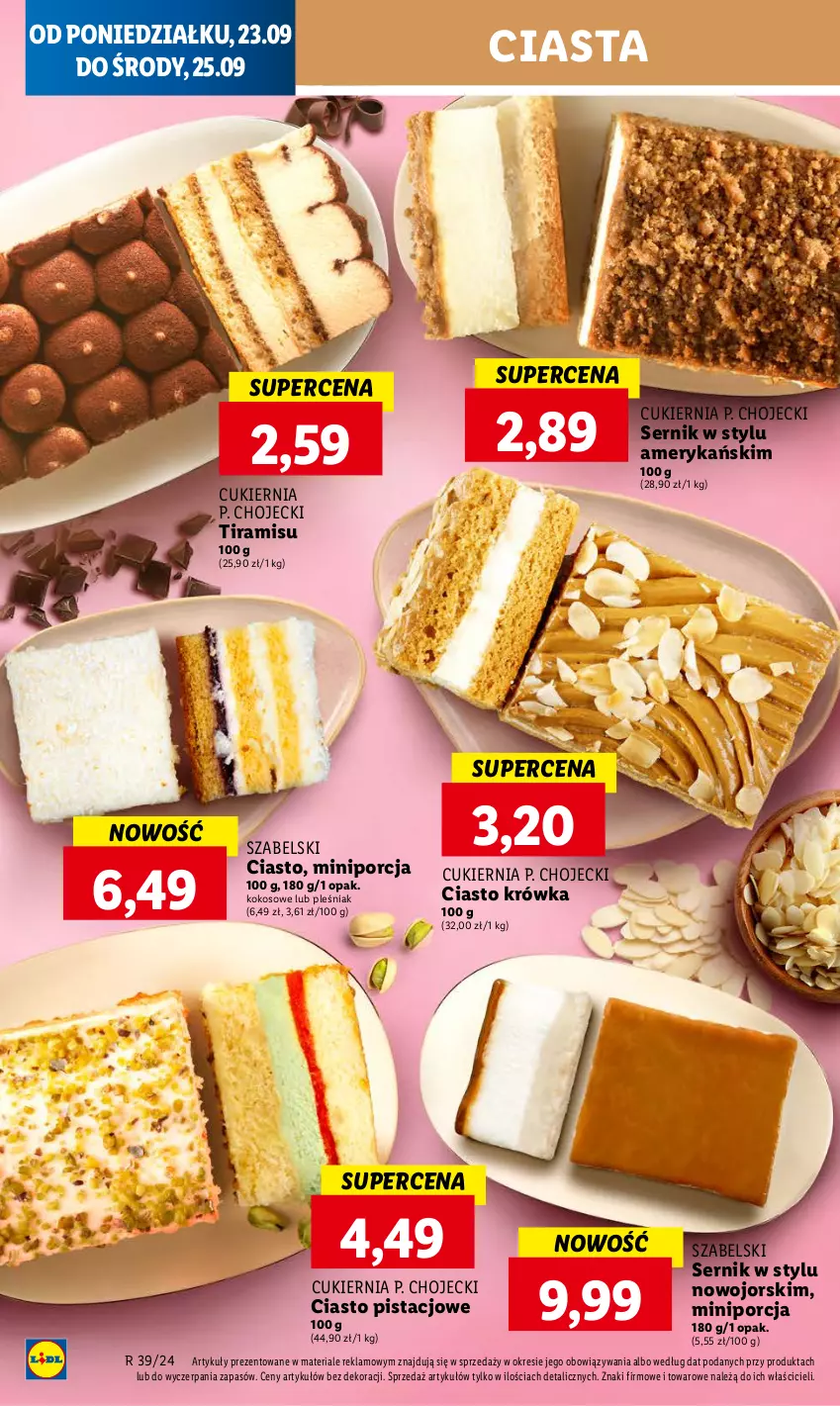 Gazetka promocyjna Lidl - GAZETKA - ważna 23.09 do 25.09.2024 - strona 40 - produkty: Cukier, Kokos, Por, Ser