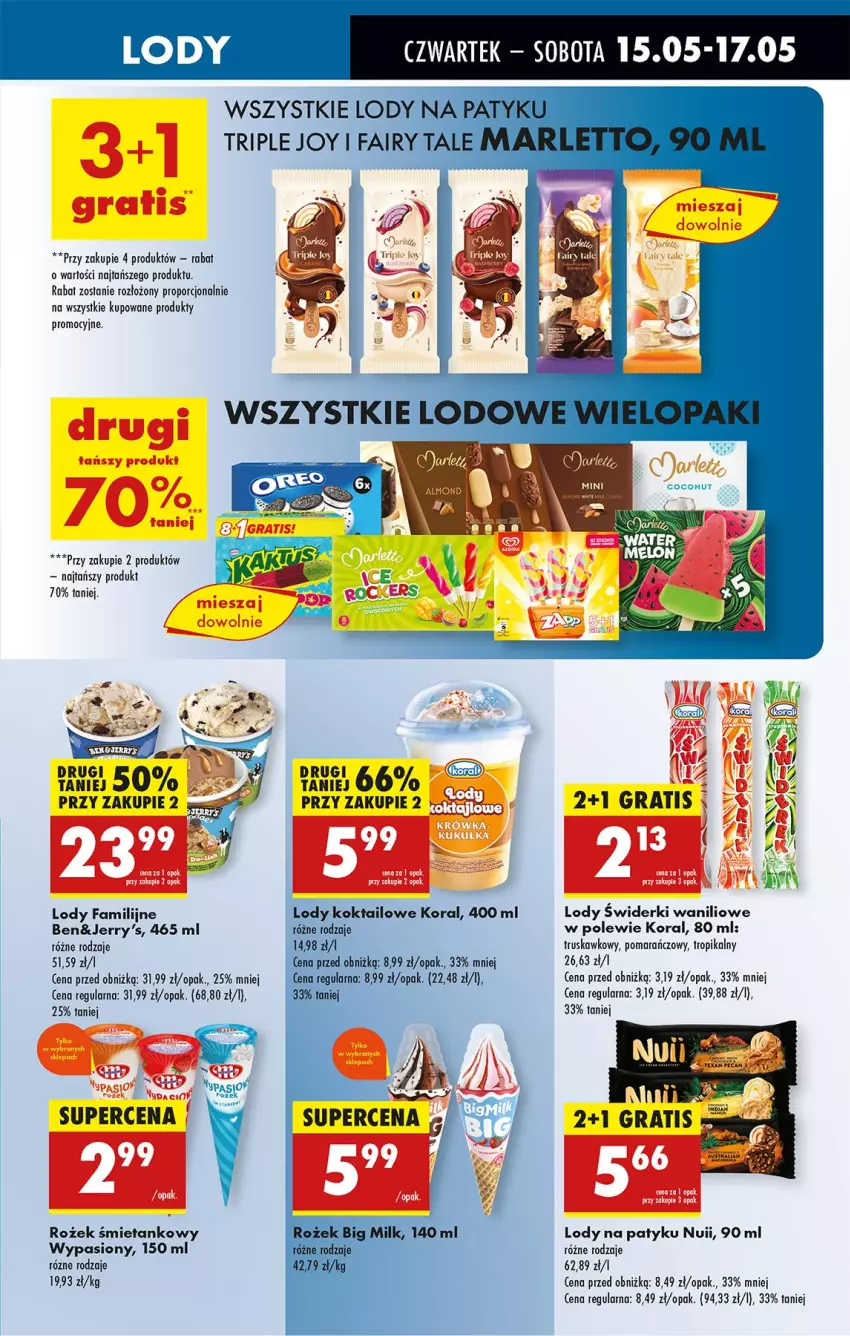 Gazetka promocyjna Biedronka - Od Czwartku - ważna 15.05 do 21.05.2025 - strona 31 - produkty: Fa, Gra, Lody, Por