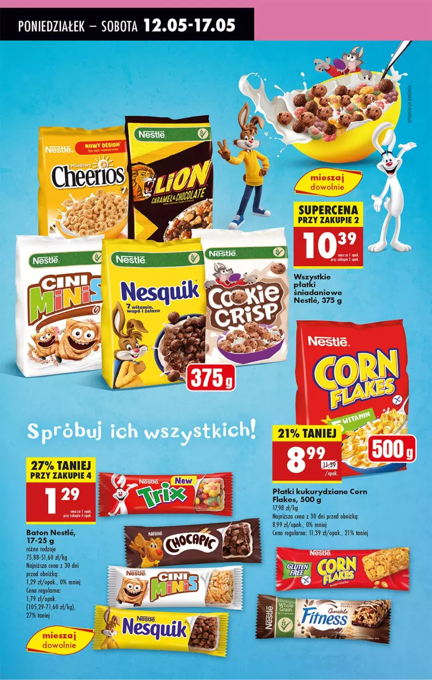 Gazetka promocyjna Biedronka - Od Czwartku - ważna 15.05 do 21.05.2025 - strona 47 - produkty: Baton, Corn flakes, Danio