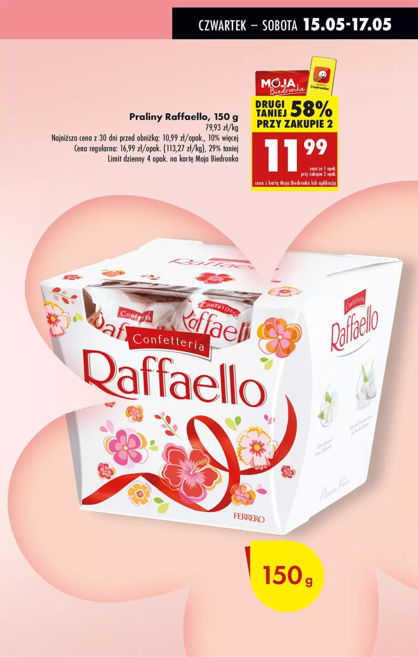 Gazetka promocyjna Biedronka - Od Czwartku - ważna 15.05 do 21.05.2025 - strona 7 - produkty: Fa, Praliny, Raffaello