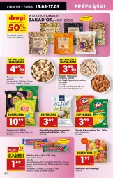 Gazetka promocyjna Biedronka - Od Czwartku - Gazetka - ważna od 21.05 do 21.05.2025 - strona 44 - produkty: Piec, Pistacje, Ketchup, Top, Puf, Prince Polo, Migdały, Chipsy, Wafelek, Chrupki, Galaretki, Gala