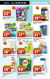 Gazetka promocyjna Biedronka - Od Czwartku - Gazetka - ważna od 21.05 do 21.05.2025 - strona 60 - produkty: Domestos, Gin, Gra, Cif, Do mycia naczyń, Zawieszka do wc, Bref, Cillit Bang, Płyn do mycia naczyń, Mleczko, Kostka do wc, Płyn do wc, Fairy, Płyn do mycia, Zmywarki, Dywan, Fa