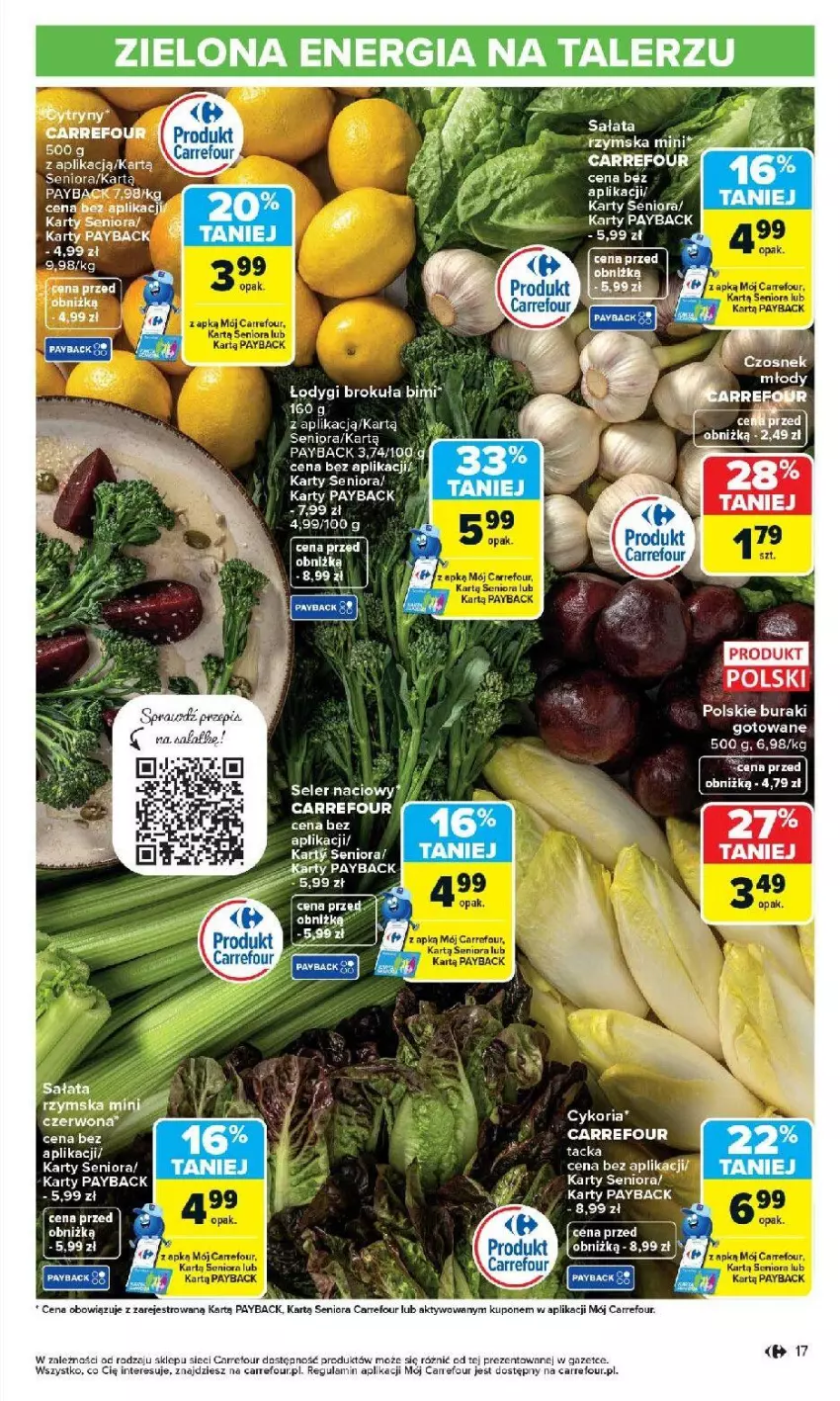 Gazetka promocyjna Carrefour - Gazetka Carrefour, Market od poniedziałku! - ważna 07.04 do 11.04.2026 - strona 19 - produkty: Czosnek, Sałat, Seler naciowy, Talerz