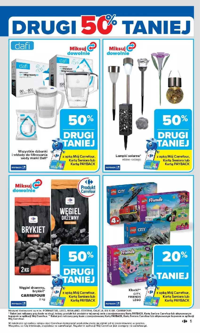 Gazetka promocyjna Carrefour - Gazetka Carrefour, Market od poniedziałku! - ważna 07.04 do 11.04.2026 - strona 7 - produkty: Fa, Kasia, Klocki, LEGO, O nas, Węgiel drzewny