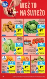Gazetka promocyjna Carrefour - Gazetka Carrefour, Market od poniedziałku! - Gazetka - ważna od 11.04 do 11.04.2026 - strona 18 - produkty: Mandarynki, Sałata lodowa, Kiwi, Ziemniaki, Sałat, Limonka, Pomidory, Grejpfrut, Fa