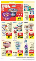 Gazetka promocyjna Carrefour - Gazetka Carrefour, Market od poniedziałku! - Gazetka - ważna od 11.04 do 11.04.2026 - strona 26 - produkty: Jogurt naturalny, Ser, Gra, Danone, Piątnica, Zott, Jogurt, Actimel, Serek, Bakoma, Danio, Fa