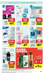 Gazetka promocyjna Carrefour - Gazetka Carrefour, Market od poniedziałku! - Gazetka - ważna od 11.04 do 11.04.2026 - strona 39 - produkty: Ser, BIC, Pampers, Dezodorant, Tampony, Podpaski, Garnier, O.B., Fa