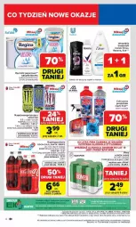 Gazetka promocyjna Carrefour - Gazetka Carrefour, Market od poniedziałku! - Gazetka - ważna od 11.04 do 11.04.2026 - strona 6 - produkty: Piwo, Pur, Gin, Papier, Rexona, Jaja, Kret, Coca-Cola, Ręcznik, Rolki, Fanta, Ręczniki papierowe, Sprite, Napój, Fa