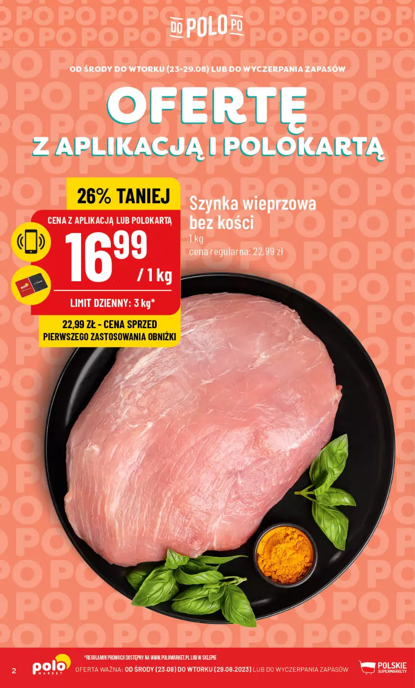 Gazetka promocyjna PoloMarket - Gazetka pomocyjna - ważna 23.08 do 29.08.2023 - strona 2