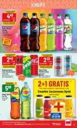 Gazetka promocyjna PoloMarket - Gazetka pomocyjna - Gazetka - ważna od 29.08 do 29.08.2023 - strona 39 - produkty: 7up, Ice tea, Mirinda, Coca-Cola, Laur, Pepsi, Napój gazowany, Smoothie, Oshee, Sprite, Napój, Ogród