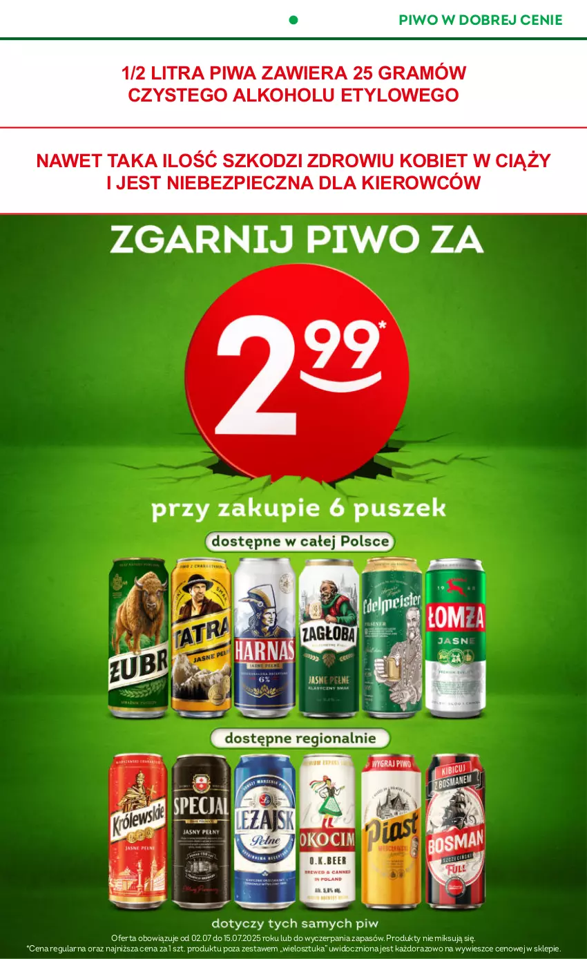 Gazetka promocyjna Żabka - ważna 02.07 do 15.07.2025 - strona 16 - produkty: Gra, Piec, Piwa, Piwo