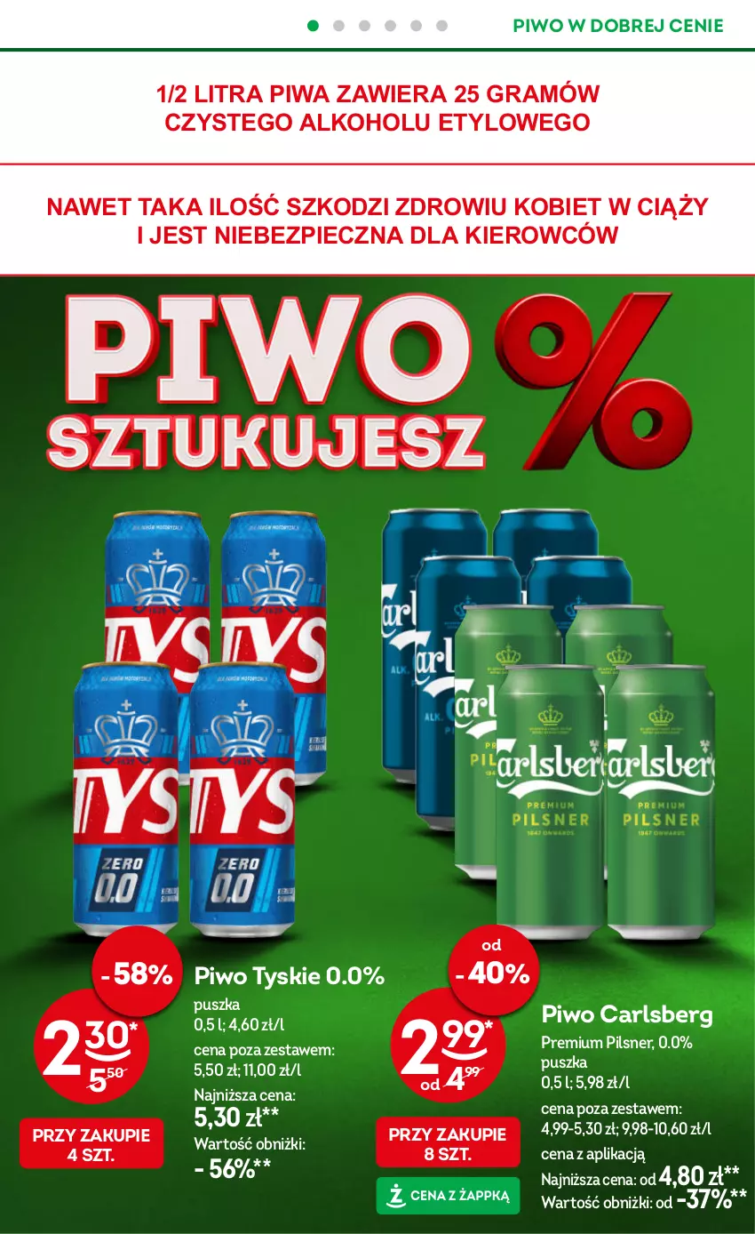 Gazetka promocyjna Żabka - ważna 02.07 do 15.07.2025 - strona 17 - produkty: Carlsberg, Gra, Piec, Piwa, Piwo, Tyskie