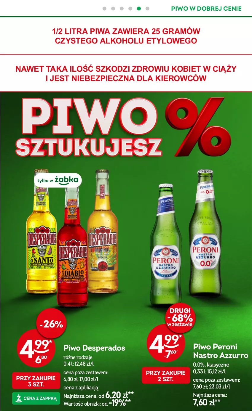 Gazetka promocyjna Żabka - ważna 02.07 do 15.07.2025 - strona 21 - produkty: Desperados, Gra, Piec, Piwa, Piwo