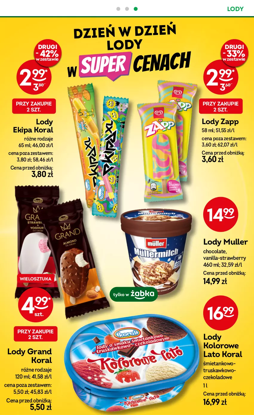 Gazetka promocyjna Żabka - ważna 02.07 do 15.07.2025 - strona 35 - produkty: Gra, Lody