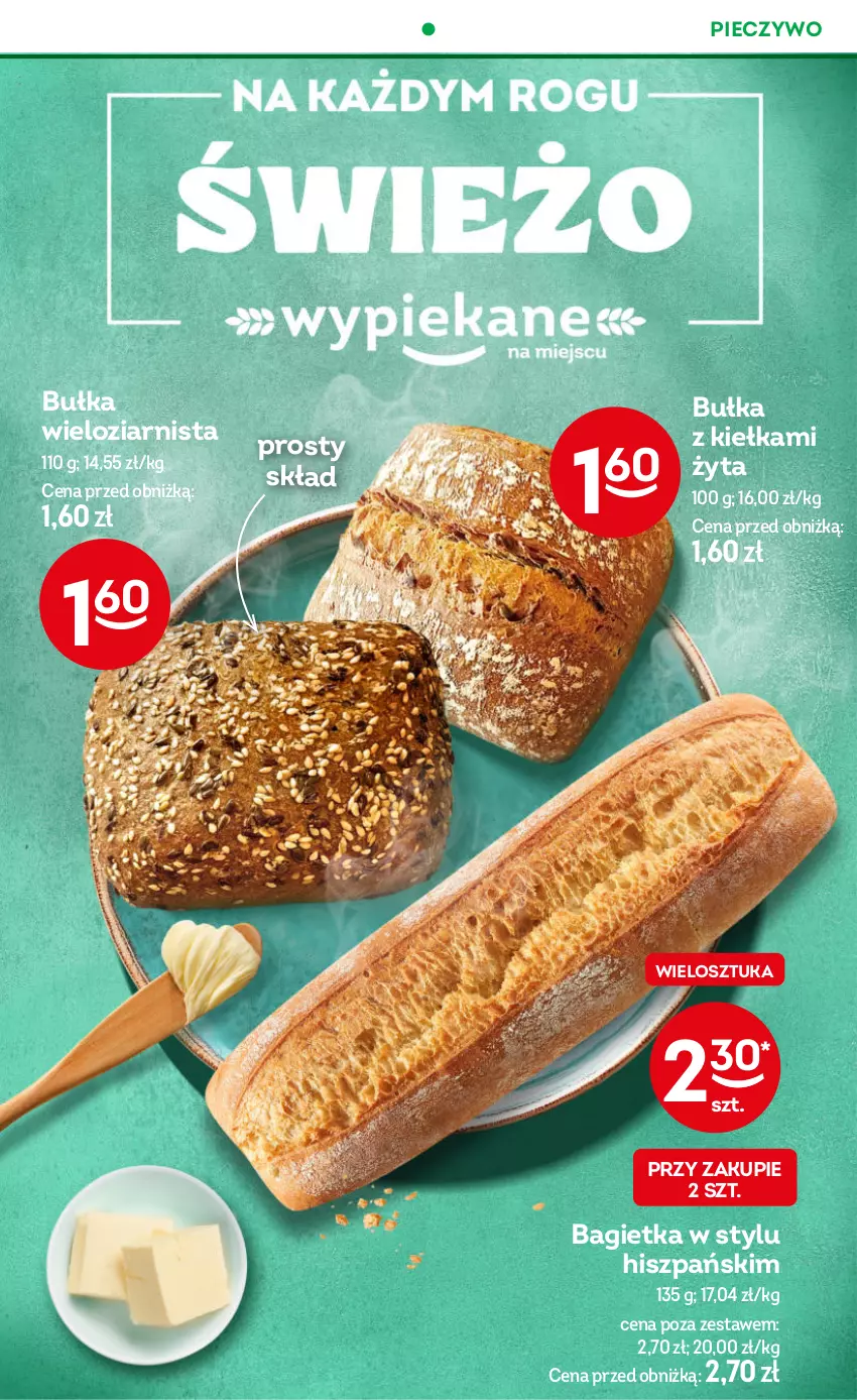 Gazetka promocyjna Żabka - ważna 02.07 do 15.07.2025 - strona 49 - produkty: Bagietka, Bułka, Bułka wieloziarnista, Piec, Pieczywo