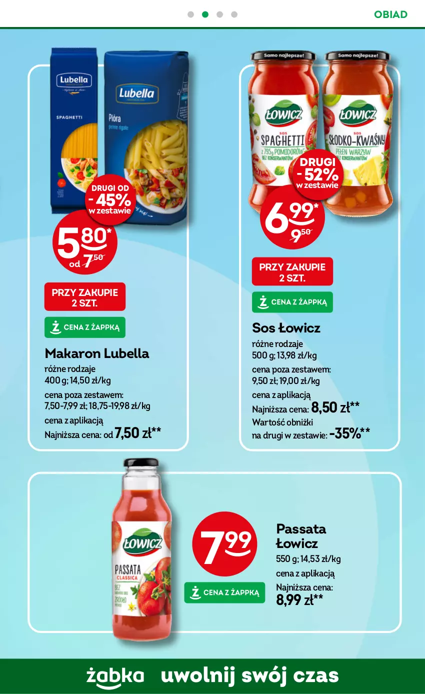 Gazetka promocyjna Żabka - ważna 02.07 do 15.07.2025 - strona 79 - produkty: Bell, Bella, Lubella, Makaron, Sos