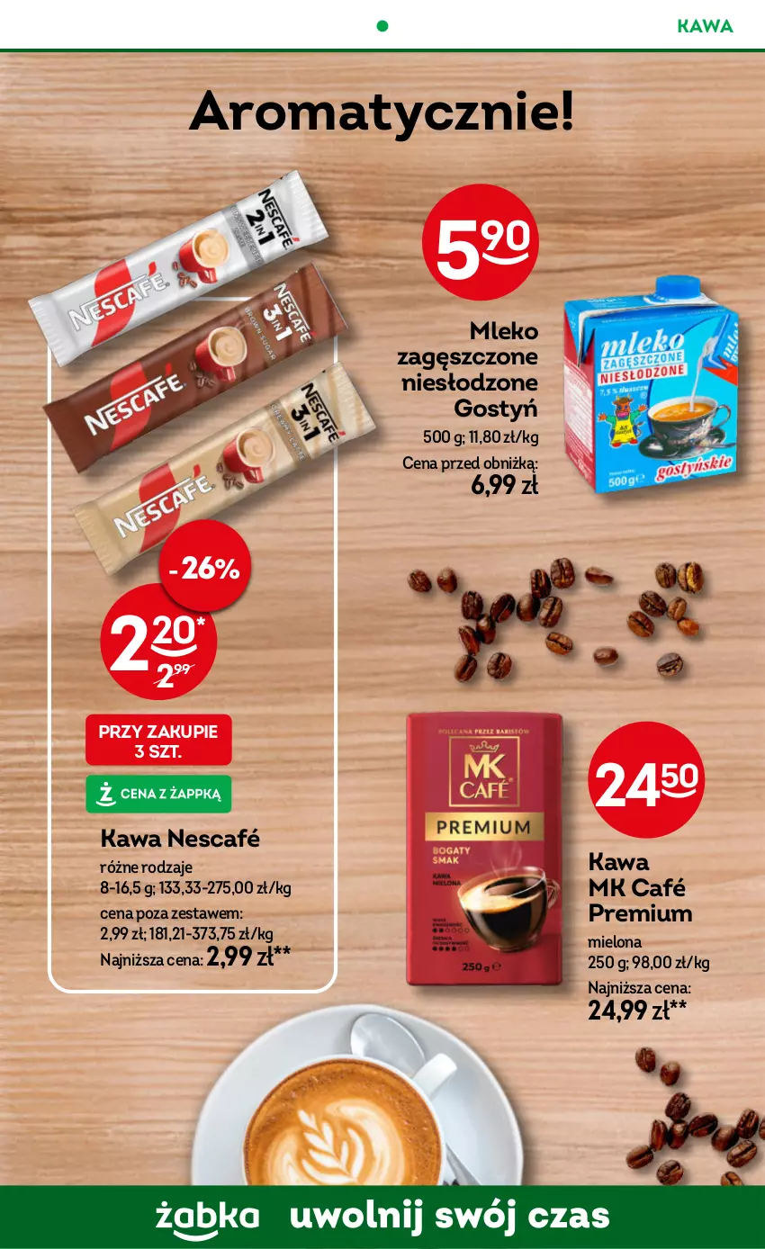 Gazetka promocyjna Żabka - ważna 02.07 do 15.07.2025 - strona 82 - produkty: Kawa, Mleko, Mleko zagęszczone, Nescafé