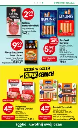 Gazetka promocyjna Żabka - Gazetka - ważna od 15.07 do 15.07.2025 - strona 63 - produkty: Kurczak, Polędwica, Sos, Ser, Salami, Bell, Parówki, Tarczyński, Mango, Olewnik, Berlinki, Lisner