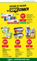 Gazetka promocyjna Żabka - Gazetka - ważna od 15.07 do 15.07.2025 - strona 65 - produkty: Ser, Piątnica, Jogurt, Serek homogenizowany, Serek, Müller, Napój mleczny, Baton, Fanta, Napój, Kinder, Fa