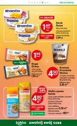 Gazetka promocyjna Żabka - Gazetka - ważna od 15.07 do 15.07.2025 - strona 71 - produkty: Ser, Ryż, Gra, Kawa, Wafle, Serek, Sonko, Rogal, Danio, Granola