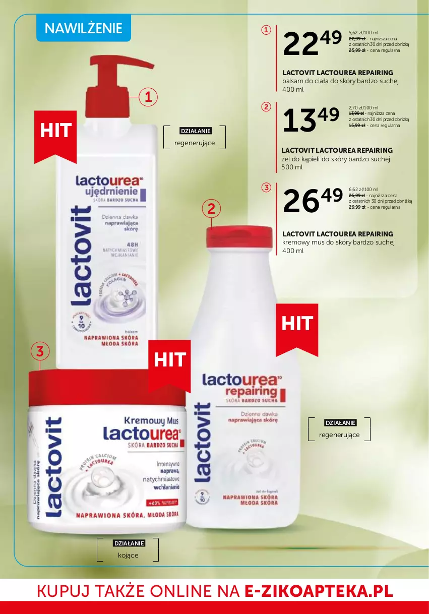 Gazetka promocyjna Ziko - Gazetka Ziko Dermo - ważna 09.04 do 22.04.2026 - strona 14 - produkty: Apteka, Balsam do ciała, Mus