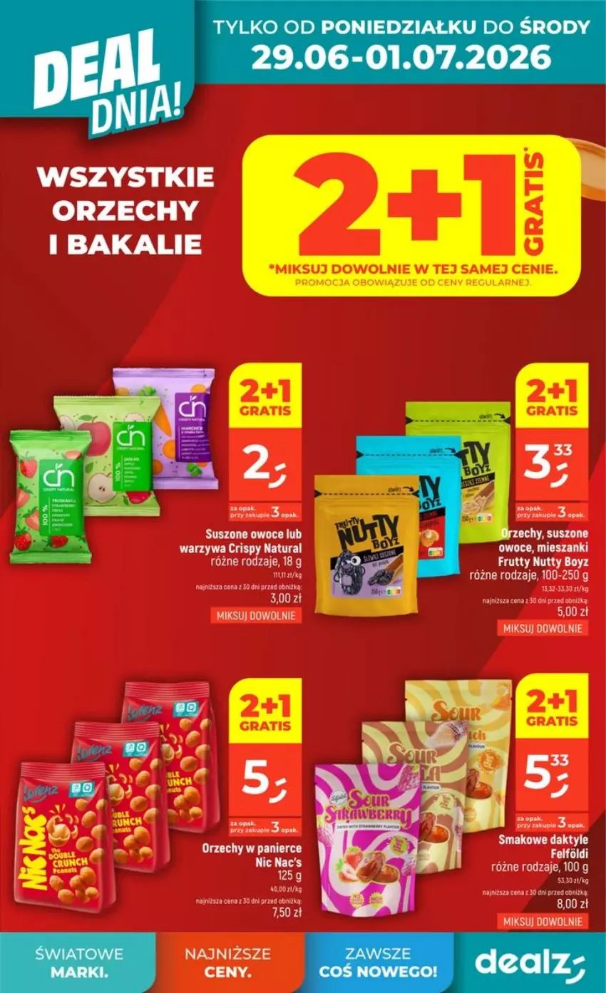 Gazetka promocyjna Dealz - DEAL DNIA - ważna 25.06 do 01.07.2026 - strona 7 - produkty: Owoce, Warzywa