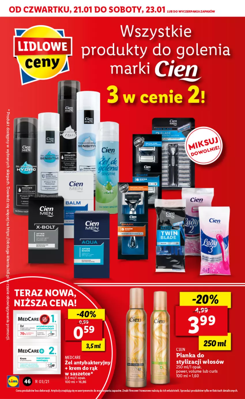 Gazetka promocyjna Lidl - GAZETKA - ważna 21.01 do 23.01.2021 - strona 46