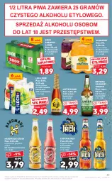 Gazetka promocyjna Kaufland - OFERTA TYGODNIA - Gazetka - ważna od 04.01 do 04.01.2022 - strona 33 - produkty: Piwa, Piwo, Gin, Gra, Somersby, Captain Jack, Grejpfrut
