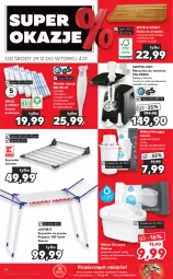 Gazetka promocyjna Kaufland - OFERTA TYGODNIA - Gazetka - ważna od 04.01 do 04.01.2022 - strona 44 - produkty: Piec, Sok, Noż, Asus, Blender ręczny, Blender, Maszynka do mielenia, Deska do krojenia, Szynka, Wkład filtrujący, Maszynka, Suszarka, Suszarka na pranie, Fa