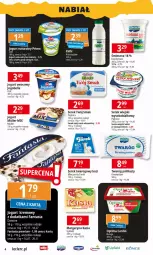 Gazetka promocyjna E Leclerc - Gazetka - ważna od 30.11 do 30.11.2024 - strona 4 - produkty: Serek wiejski, Jogurt naturalny, Sok, Ser, Danone, Twaróg, Jogurt owocowy, Piątnica, Zott, Bell, Jogurt, Optima Cardio, Serek, Optima, Margaryna, Serek twarogowy, Twaróg półtłusty, Fanta, Bella, Aksam, Twój Smak, Jogobella, Kasia, Fa